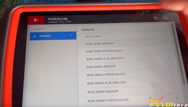 VVDI Key Tool Plus Program Porsche Macan 2018 All Keys Lost 4