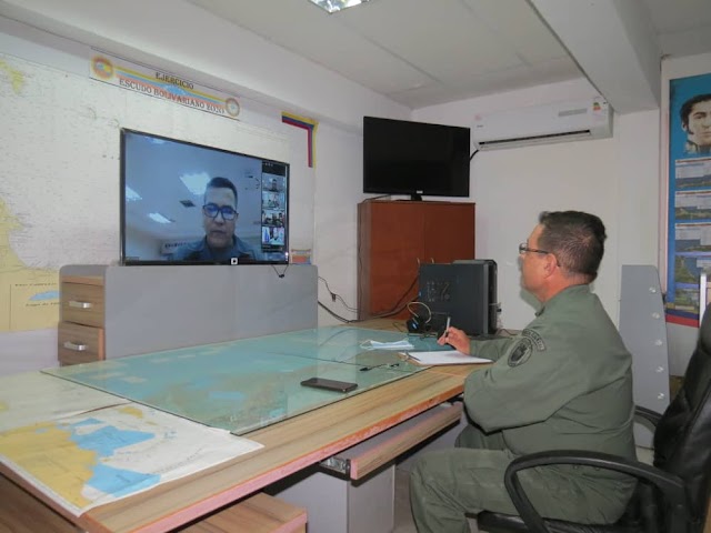 Videoconferencia por parte del Comandante del CEOFANB, con todos los Comandantes de las REDI y las ZODI.