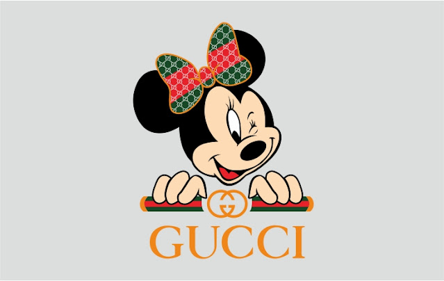 Minnie Gucci Cartoon Vector Eps Free Download