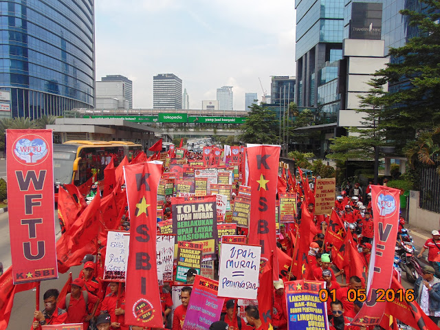 PERNYATAAN SIKAP KASBI WILAYAH BANTEN DALAM AKSI PRA MAY DAY 2017