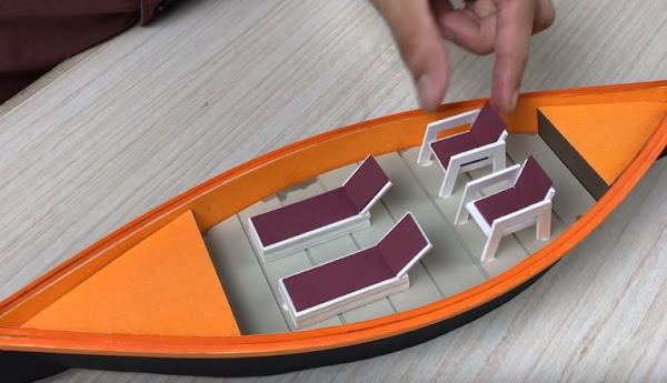 Cách làm một chiếc thuyền siêu đơn giản từ giấy