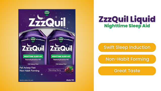 ZzzQuil Liquid: Nighttime Sleep Aid