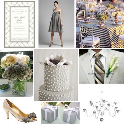 GET THE LOOK Grey Wedding Theme