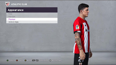 PES 2020 Tattoo Ander Capa by Galacton_faceeditor