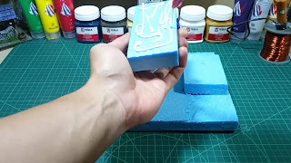 Making and Painting Lava Terrain for your Tabletop Games or Diorama