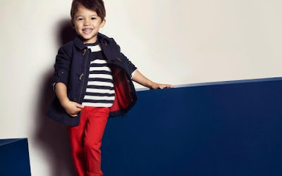 Burberry Kids wearing collection 2013