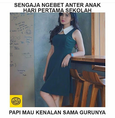 10 Meme 'Hari Pertama Masuk Sekolah' yang Malah Bikin Gemes Sama Gurunya