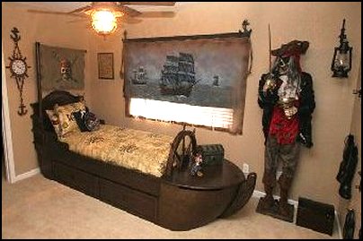 Pirate Theme Bedroom