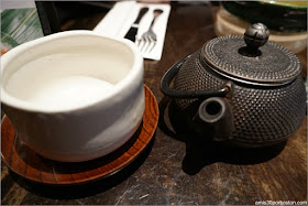 Hojicha en Cha-An Teahouse, Nueva York