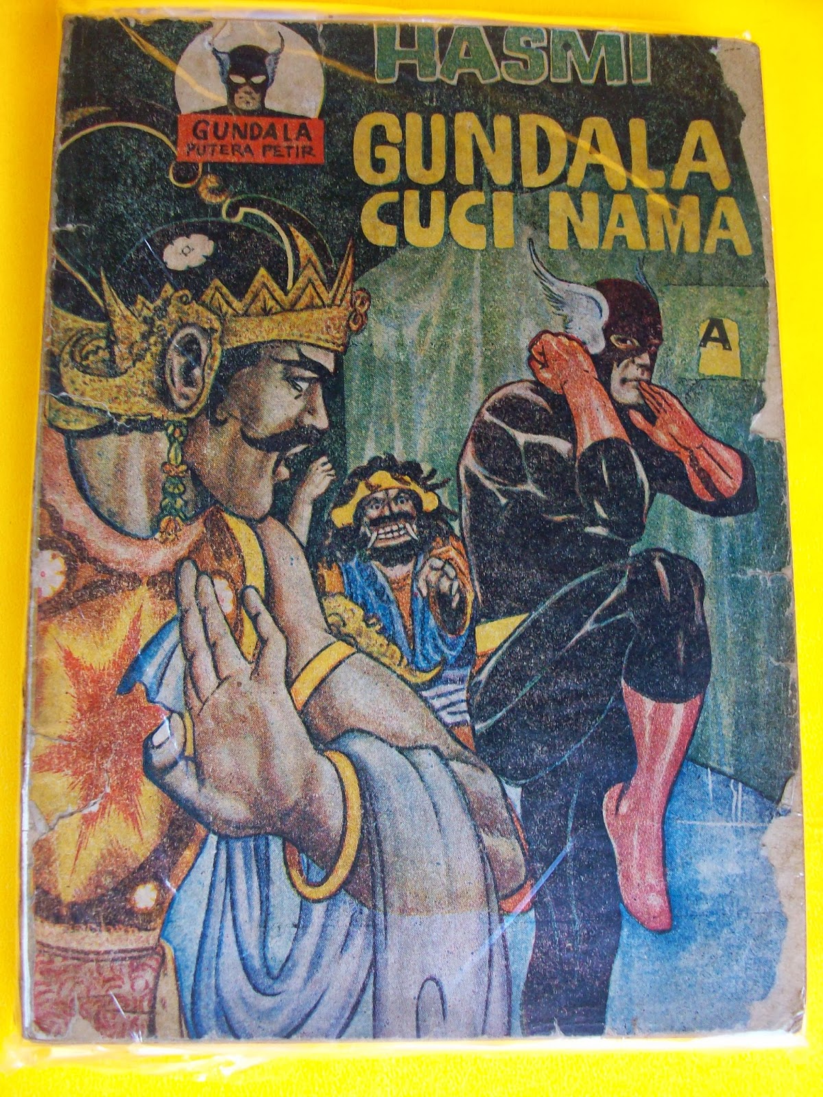 Serba vintage: Gundala, Komik-komik Jadul, sangat langka.
