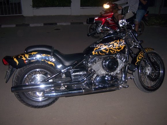 Airbrush Motorcycle Modification