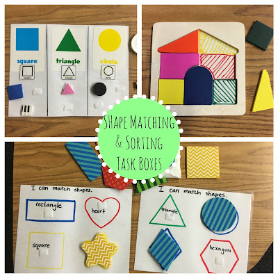 Simple Task Box Ideas for Special Education