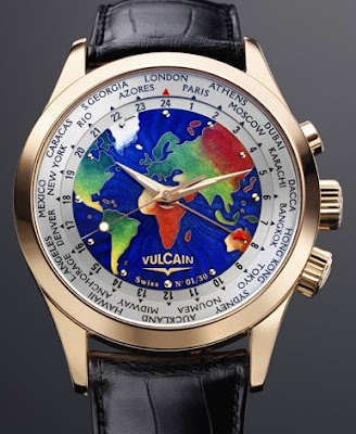 Montre Vulcain Aviator GMT The World