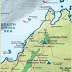 Sabah Borneo Travel Map (Peta Sabah)