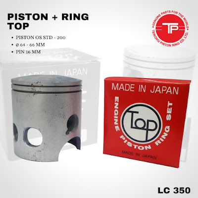 PISTON BORE UP RX KING 65 66MM