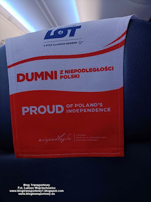 Boeing 737 MAX 8, SP-LVD, Polskie Linie Lotnicze „LOT”, Dumni z niepodległości Polski