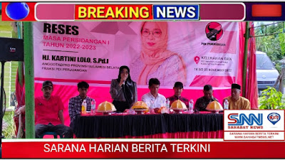 Legislator Sulsel Hj Kartini Lolo Serap Aspirasi Di Data Duampanua Pinrang Disambut Baik masyarakat.