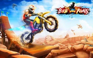Screenshots of the Bike Rivals for Android tablet, phone.