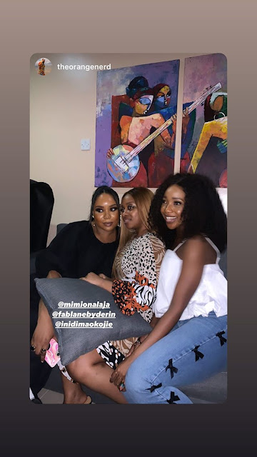 Jaiyeorie Bayo Oke Lawal,Denola Grey,Bisola Aiyeola,Inidima Okojie - Mimi Onalaja 30th birthday highlights