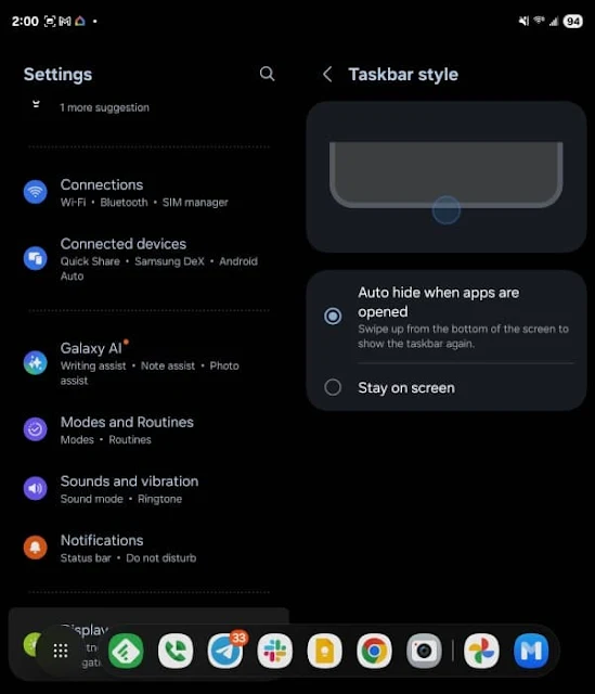One UI 7 تجلب ميزات مستوحاة من Pixel Fold إلى جالكسي زد فولد 6