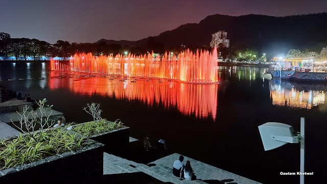 Upvan Lake Musical Fountain, Thane West