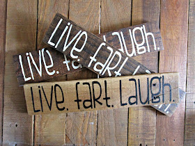 live laugh fart