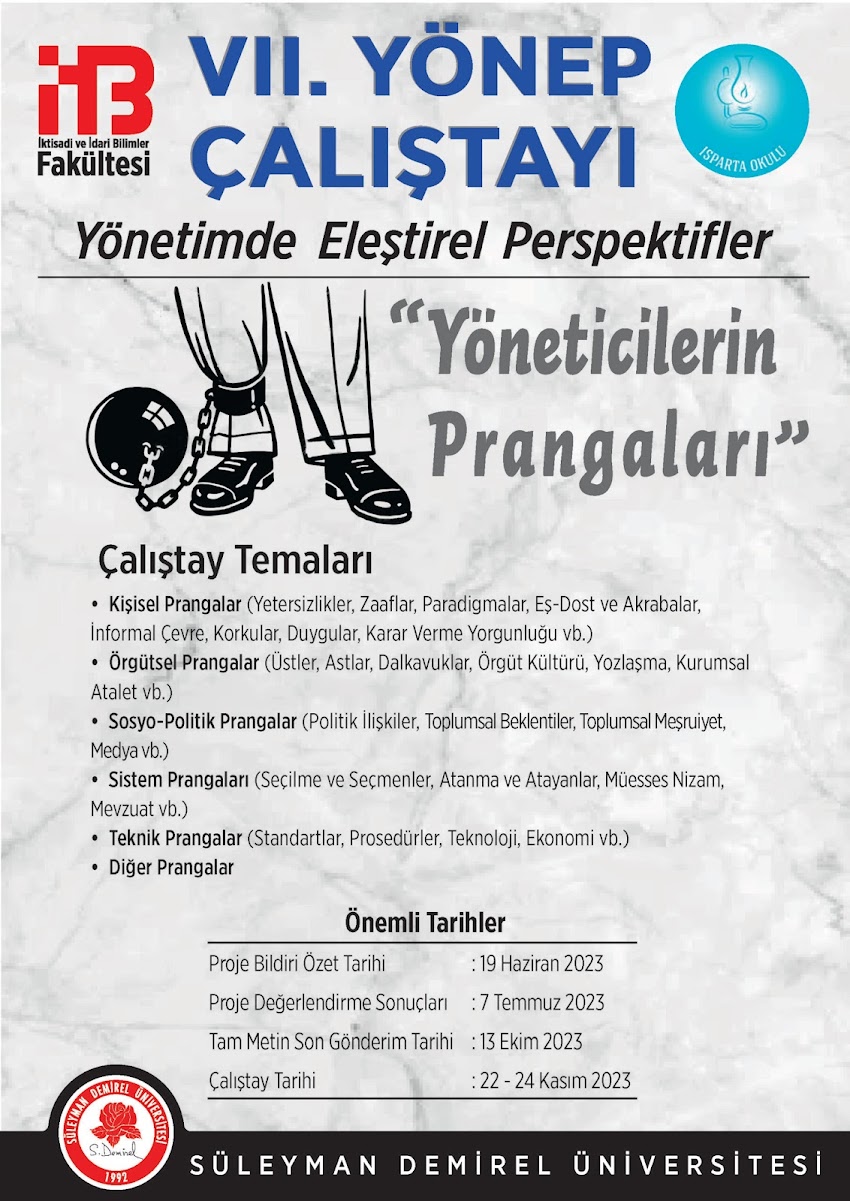 Yönetimde Eleştirel Perspektifler (YÖNEP) Çalıştayı-VII