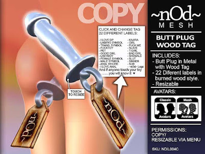 https://marketplace.secondlife.com/p/nOd-Butt-Plug-Wood-Label-v35-Copyable-version-NODDIL004C/6148982