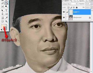 Tutorial<a href='http://orlandolab.blogspot.com/'> Photoshop</a> - Membuat Foto Hitam Putih Menjadi Berwarna