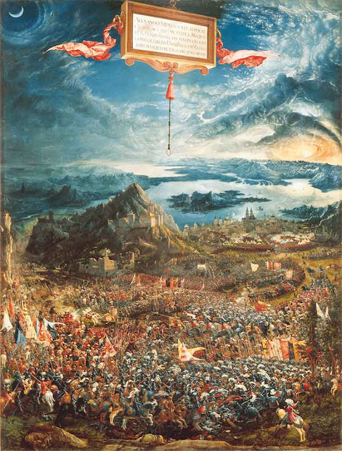 The Battle of Alexander at Issus by Albrecht Altdorfer