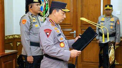 Kapolri Lantik Brigjen Dwi Irianto Jadi Kapolda Sultra