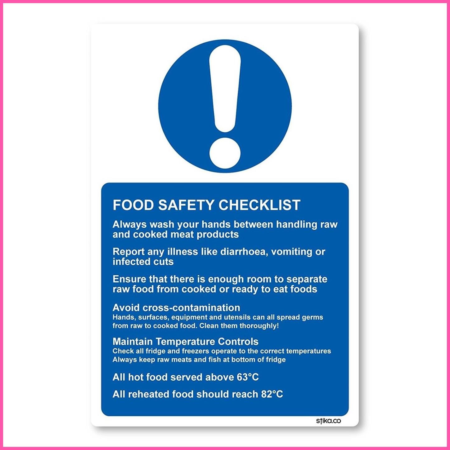 16 Haccp Checklist For Kitchen Colour Coded Chopping Boards Sign A xmm Kitchen Safety Self  Haccp,Checklist,Kitchen