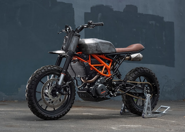 KTM 390 Duke By Colt Wrangler Hell Kustom