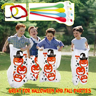 halloween games sack race