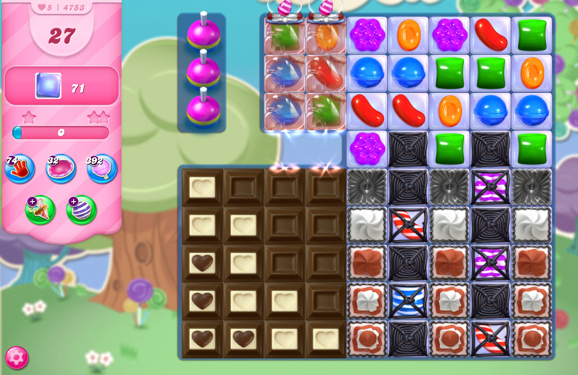 Candy Crush Saga level 4753