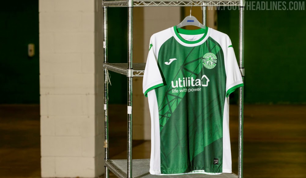 Hibs reveal new home kit for the 22/23 season : r/ScottishFootball