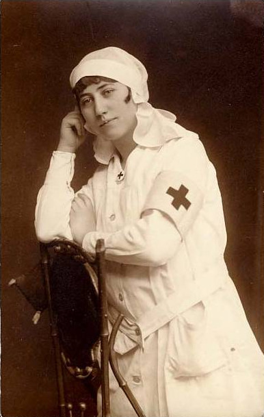 Red Cross Vintage Postcard