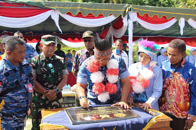 Dadan Gunawan Resmikan Sekolah Dasar Syalom Siba di Babrongko