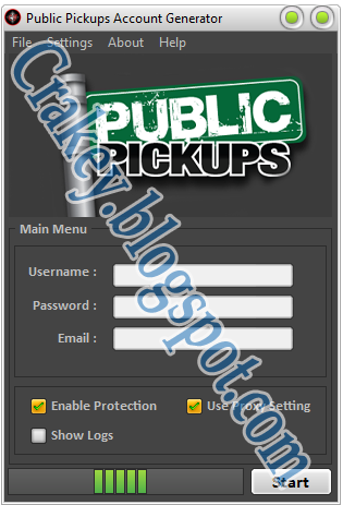 Public Pickups Account Generator