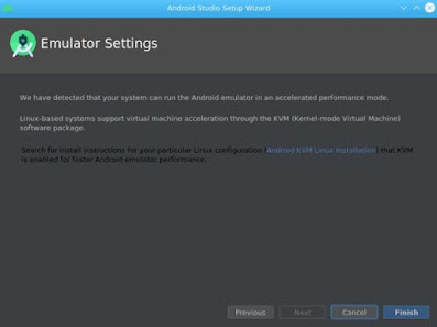 Emulator settings