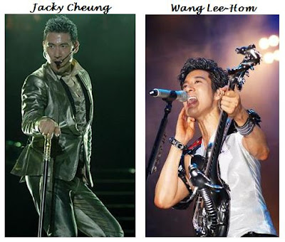 From left:Jacky Cheung & Wang Lee-Hom