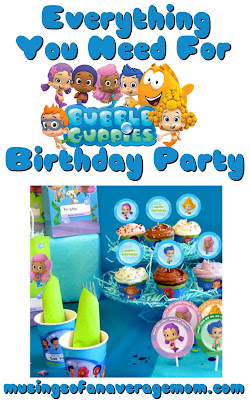 free bubble guppies party printables
