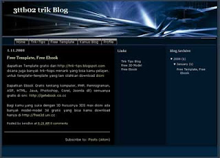 Download Template Blog Keren Gratis Terbaru 2012 | Modif Blog