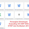 Perangkat Bimbingan Konseling Sd Smp Sma Ktsp Dan Kurikulum 2013
