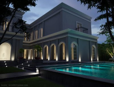 Sketsa Rumah Modern on Rumah Minimalis Modern Classic