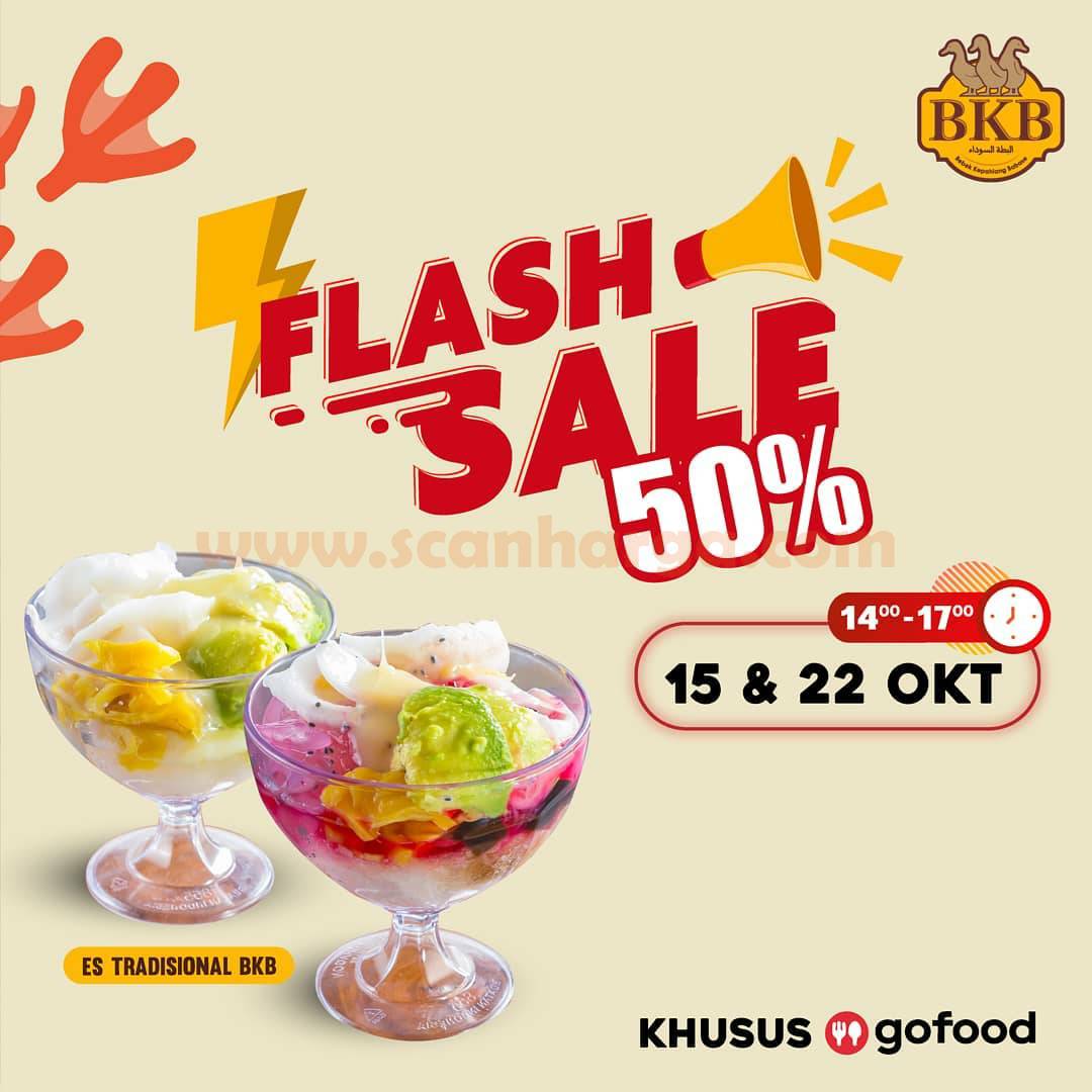 Promo Bebek BKB Flash Sale 50% Khusus Es Campur dan Es Teler Pemesanan via Gofood