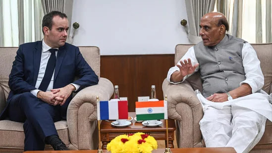 Defence Minister Rajnath Singh meets French counterpart, discuss bilateral defence cooperation