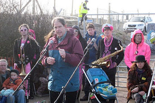 Jonathan Porritt at Hinkley C protest