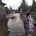 Puluhan Rumah Warga di Kampung Cibeureum Cikande Kabupaten Serang Kebanjiran 