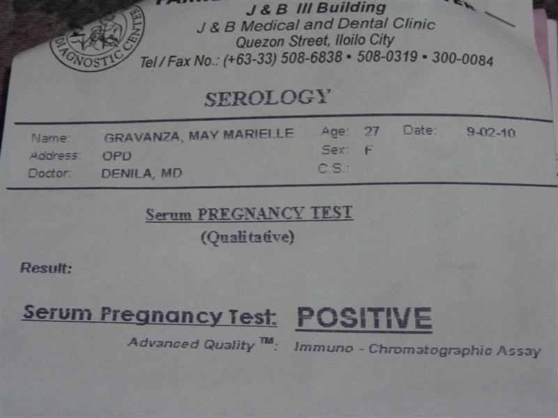 Positive Pregnancy Test Results From Doctor